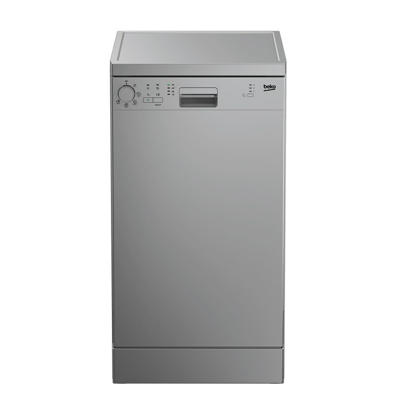 Посудомоечная машина Beko DFS05W13S (45 см) Серебристый