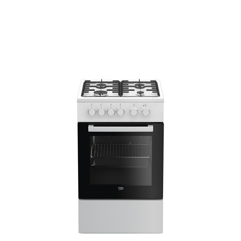 Плита beko фото Комбинированная плита Beko FSS52020DW 50 см купить в Москве на NeAmazon