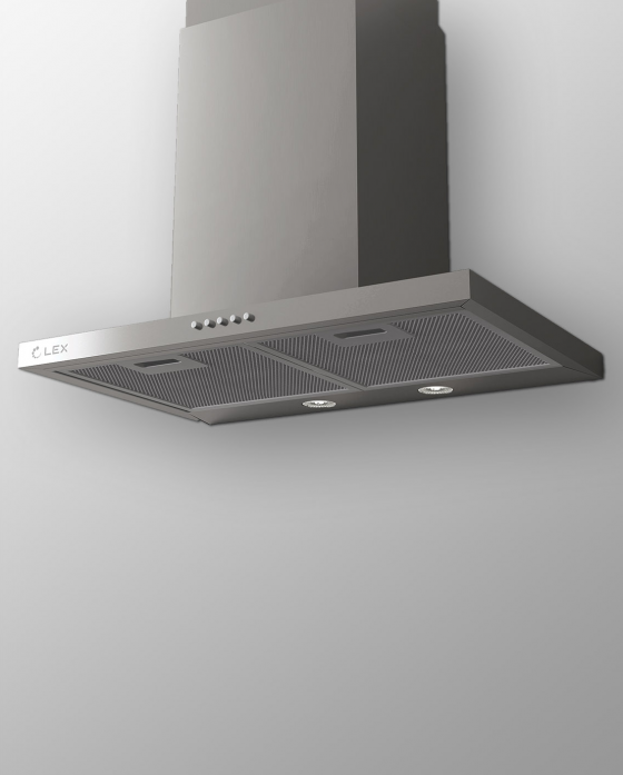 Каминная вытяжка LEX T 600 inox