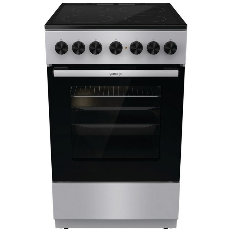 Электрическая плита Gorenje GEC5B41SG 50 см серый