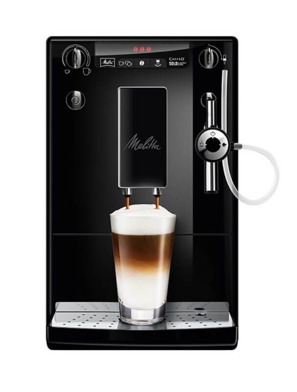 Кофемашина Melitta Caffeo Solo & Perfect Milk E 957-304 Pure Black