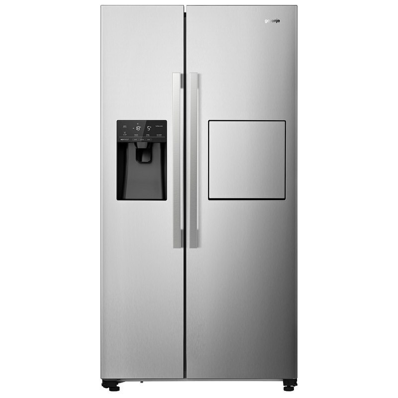 Холодильник Side-by-Side Gorenje NRS9181VXB нержавеющая сталь