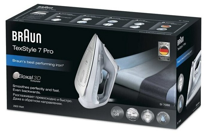 Утюг Braun TexStyle 7 Pro SI7088GY серый