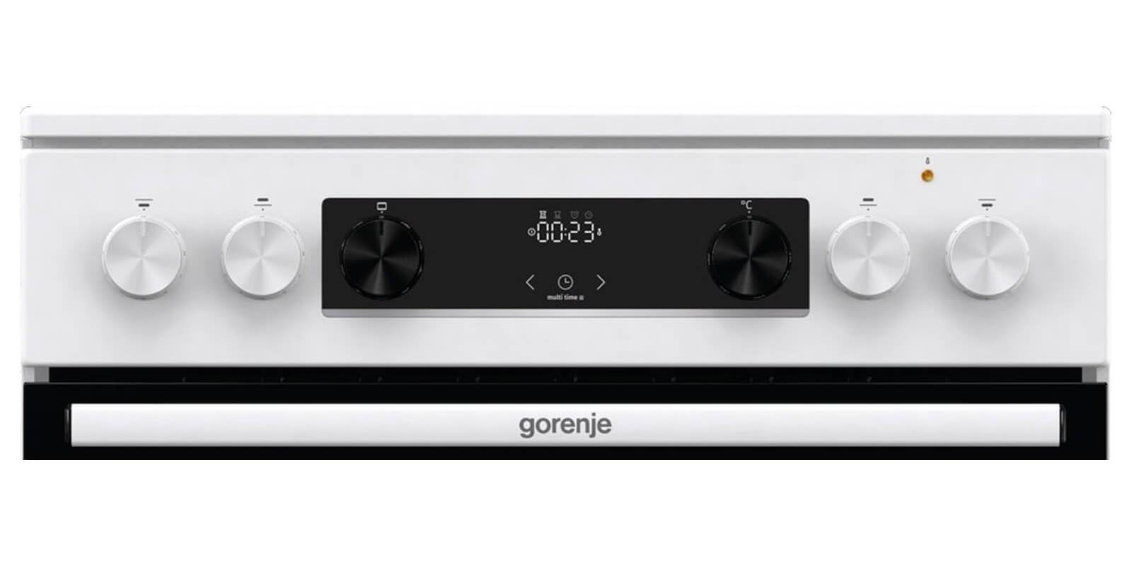 Электрическая плита Gorenje GEC6C40WD 60 см белый