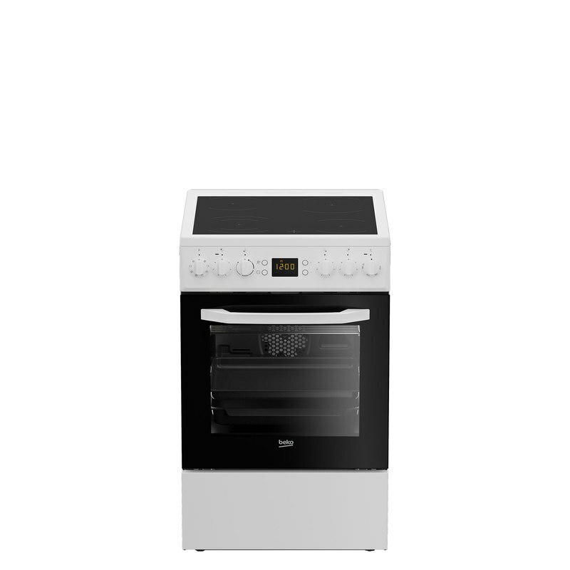 Плита электрическая Beko FFSM57312GWS 50 см Белый