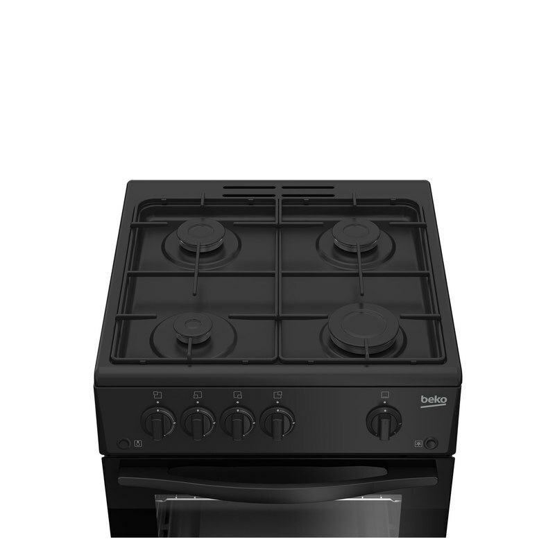 Газовая плита Beko FFSG42012B 50 см Черный