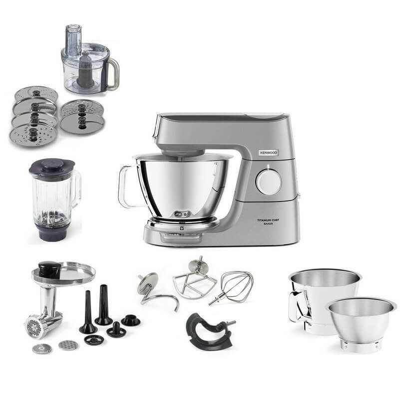 Кухонная машина Kenwood Titanium Chef Baker KVC 85.594 SI