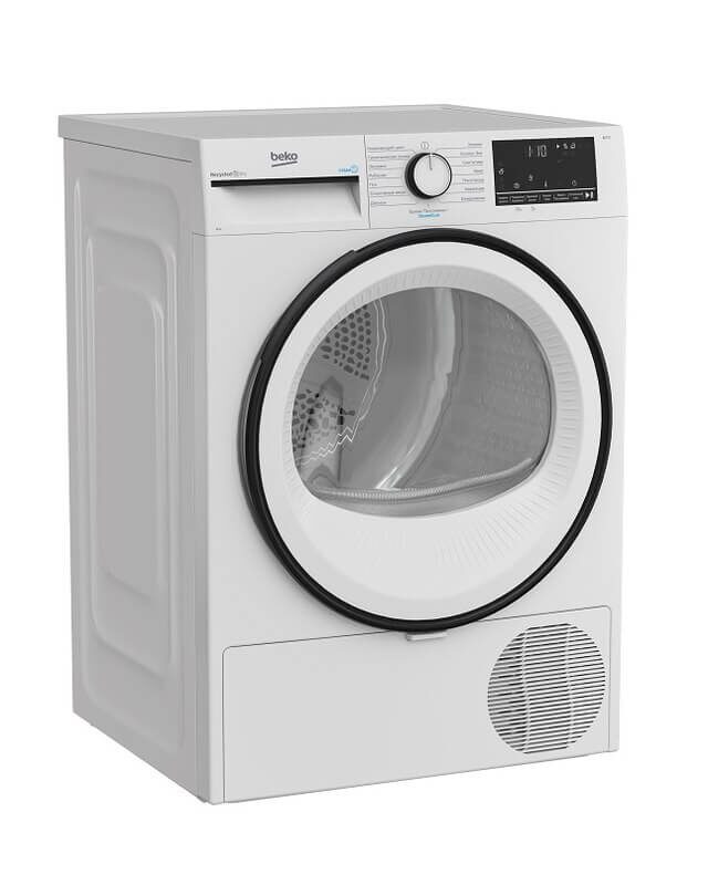 Сушильная машина с тепловым насосом Beko B3T68230 8 кг