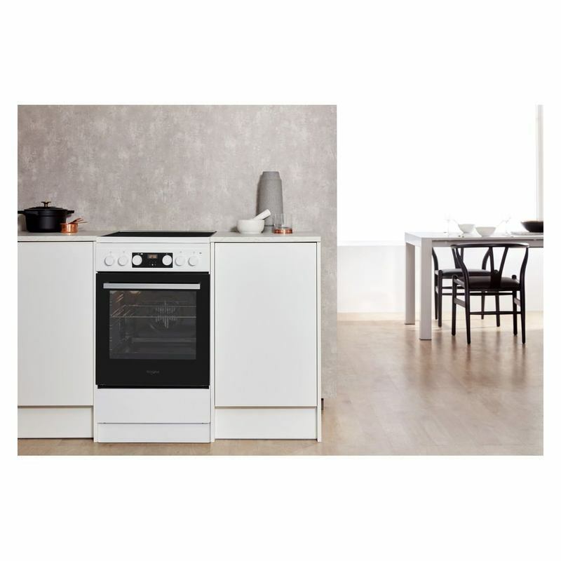 Электрическая плита Whirlpool WS5V8CCW/E 50см Белый