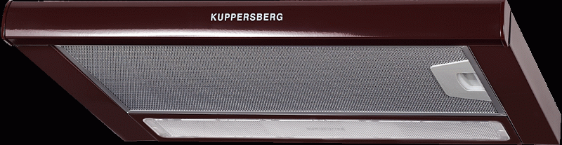 Вытяжка встраиваемая в шкаф 60 см kuppersberg slimlux ii 60 bg