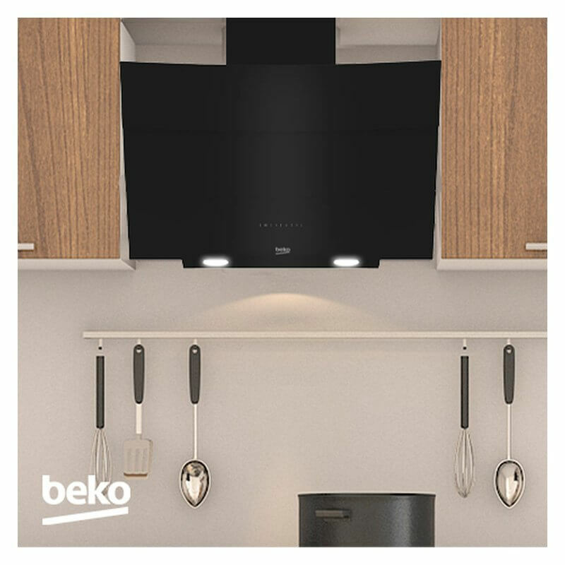 Каминная вытяжка Beko HCA62641BH 60 см Черный