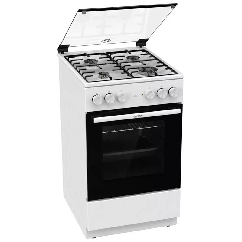 Комбинированная плита Gorenje GK5A21WH 50 см белый