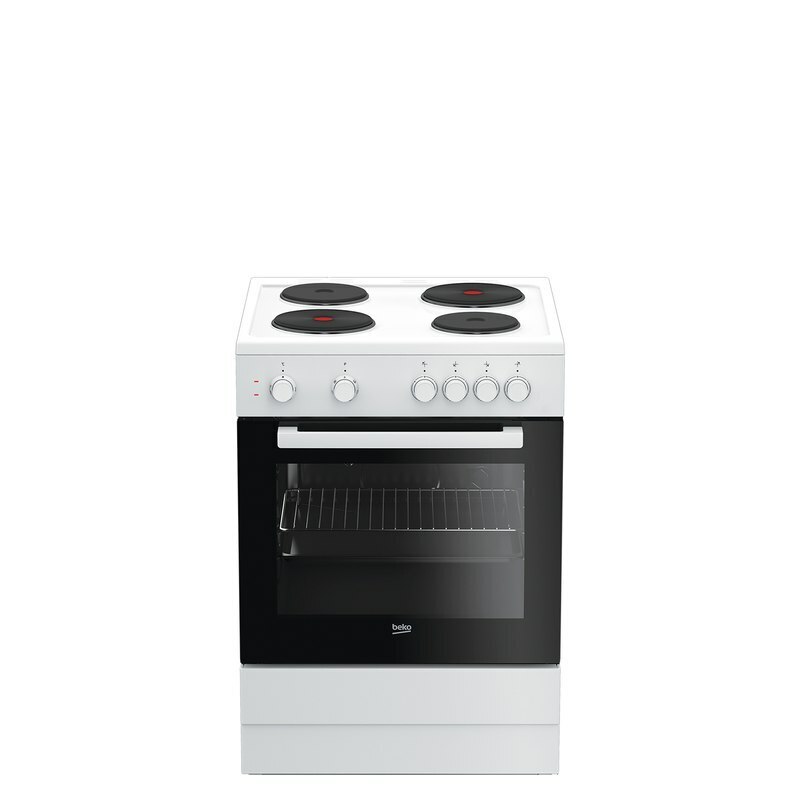 Плита электрическая Beko FSS66000GW 60 см Белый