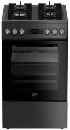 Комбинированная плита Beko FFSS42012A 50 см Антрацит