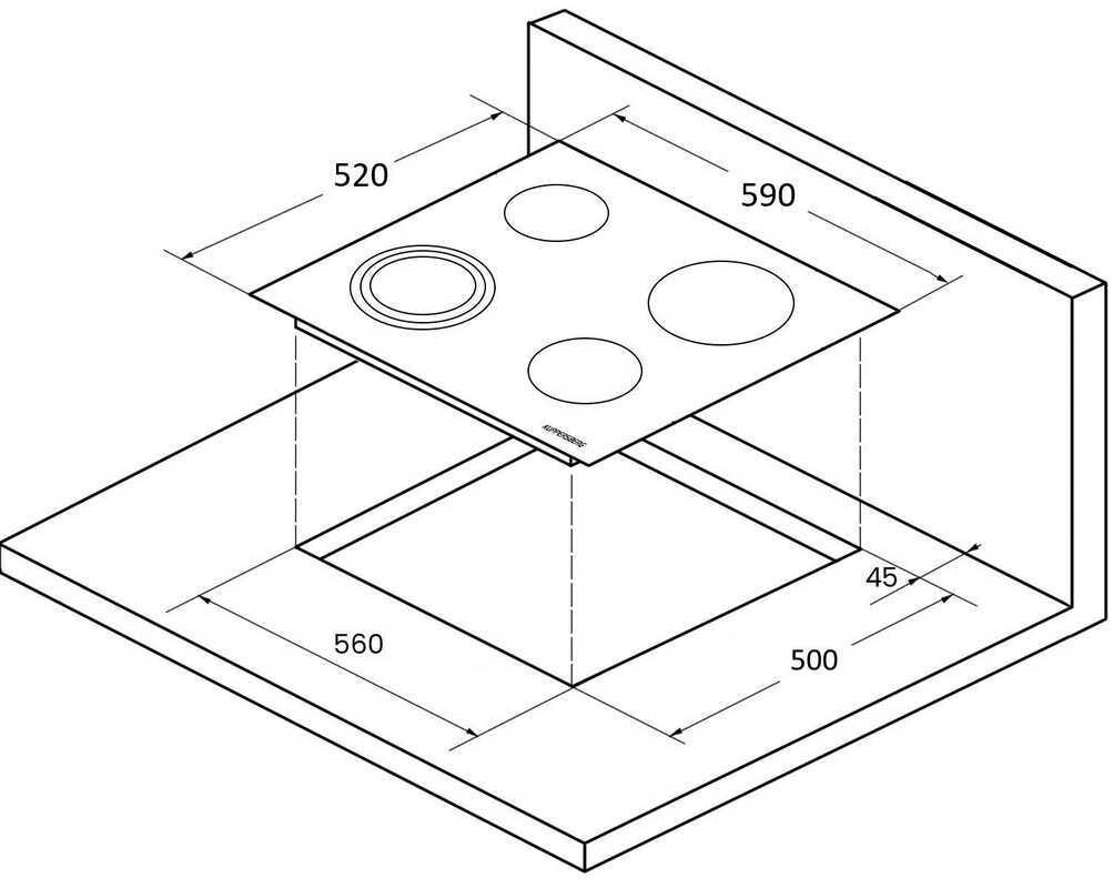 Встраиваемая электрическая варочная панель Kuppersberg ECS 603