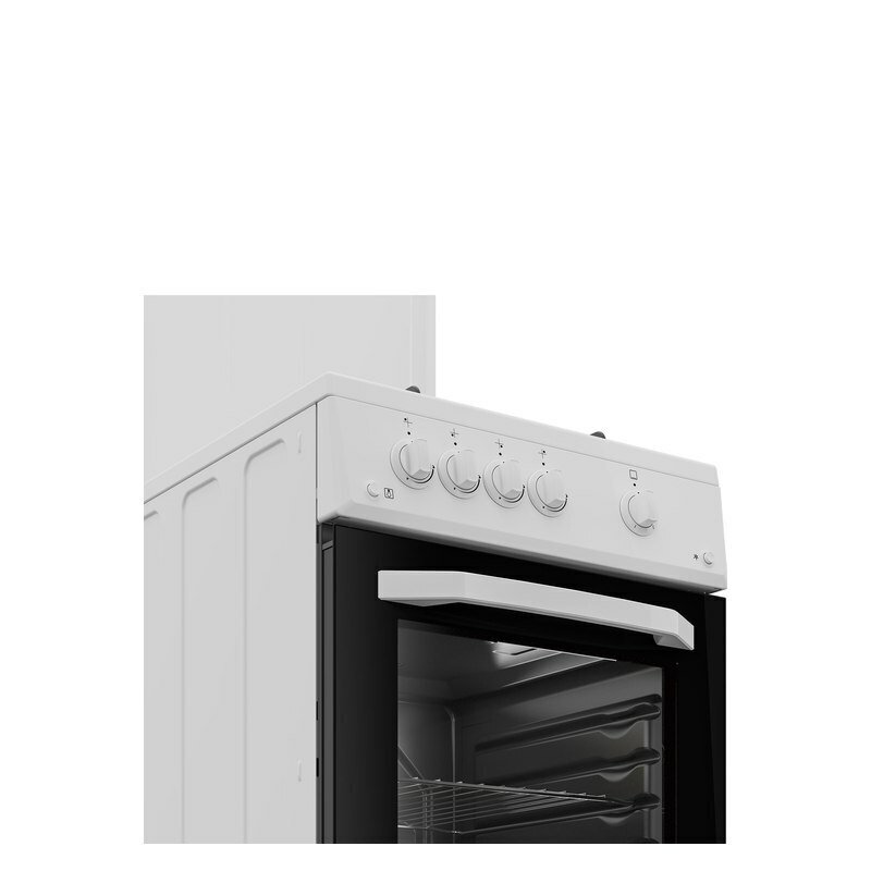 Газовая плита Beko FFSG52010W 50 см Белый
