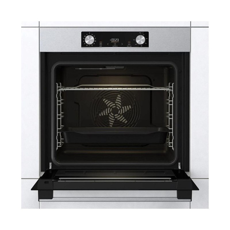 Встраиваемый электрический духовой шкаф Gorenje BO6737E02X нержавеющая сталь