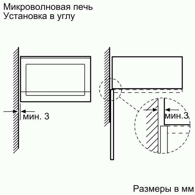 Bosch bfl623mb3 схема встраивания