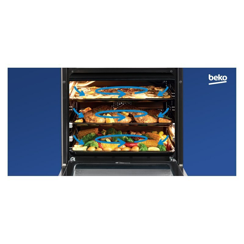 Комбинированная плита Beko FSM65330DAS 60 см Антрацит