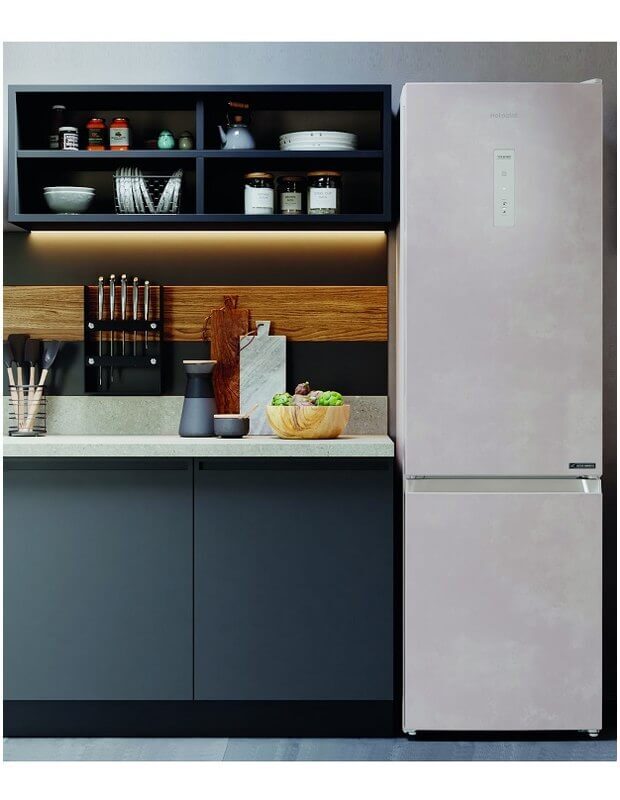 Холодильник Hotpoint HTNB 5201I M inverter мраморный