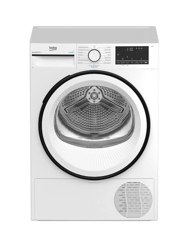 Сушильная машина с тепловым насосом Beko B3T68230 8 кг