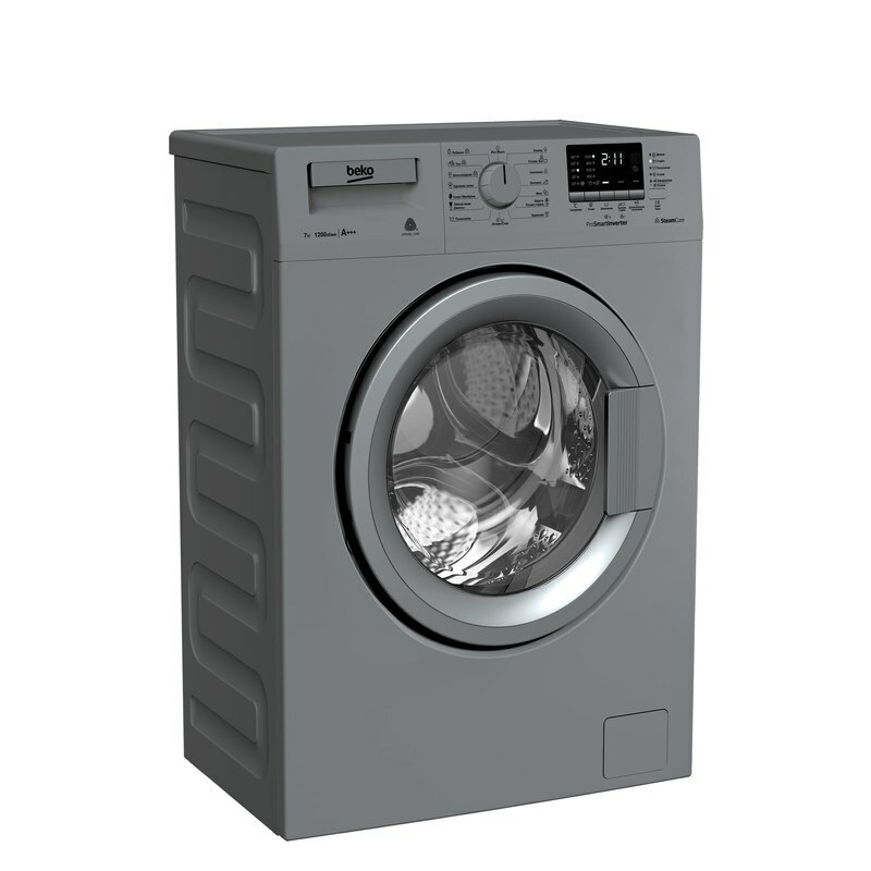 Стиральная машина с паром Beko RSGE786P2XSSI 45 см Серебристый