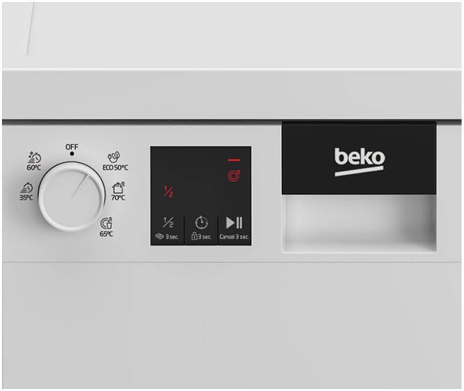 Посудомоечная машина Beko DVS050R01W (45 см) Белый