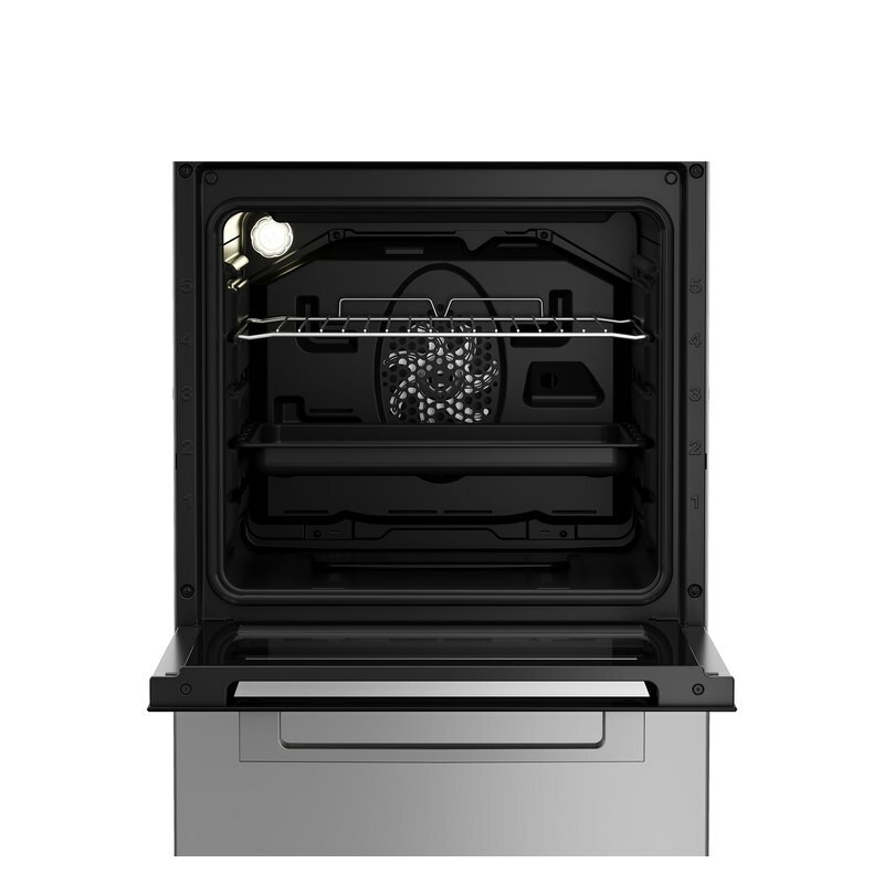 Газовая плита Beko FSGT52115GS 50 см Серебристый