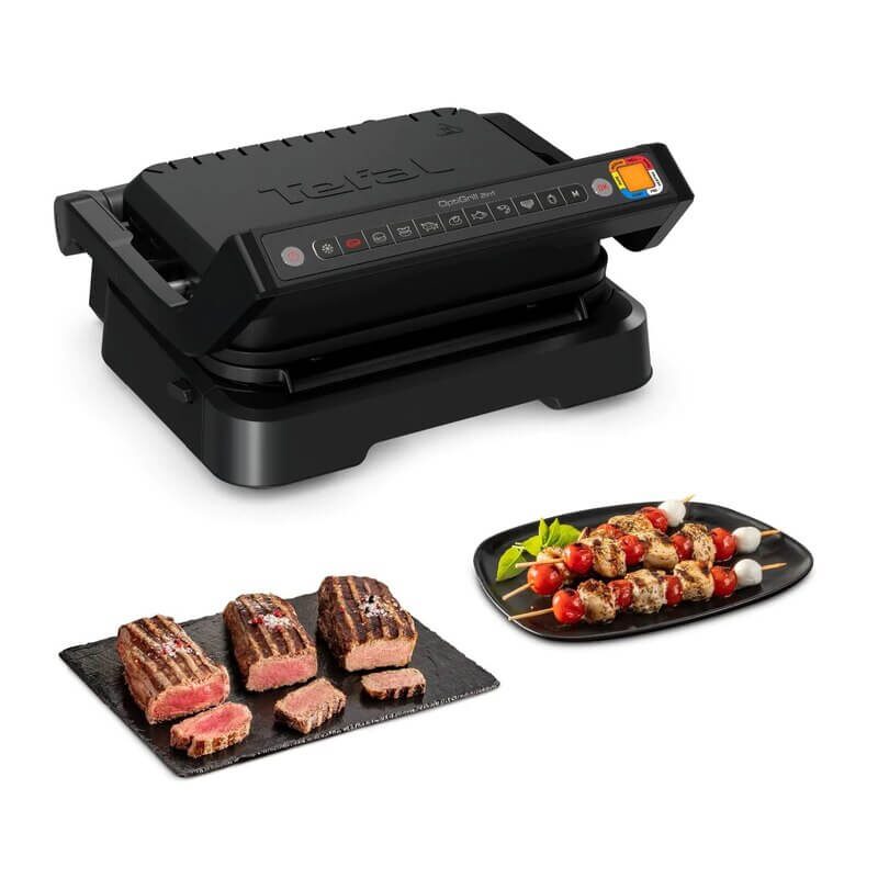 Электрогриль Tefal GC772830 OptiGrill 2in1 Черный