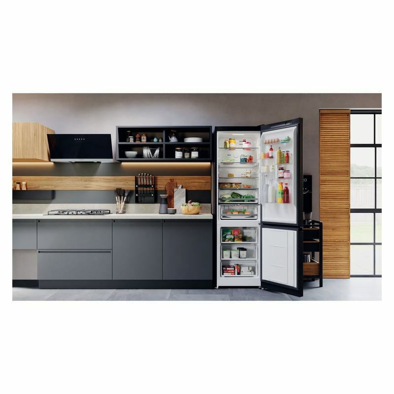 Холодильник Hotpoint HTR 8202I BX O3 Черная сталь