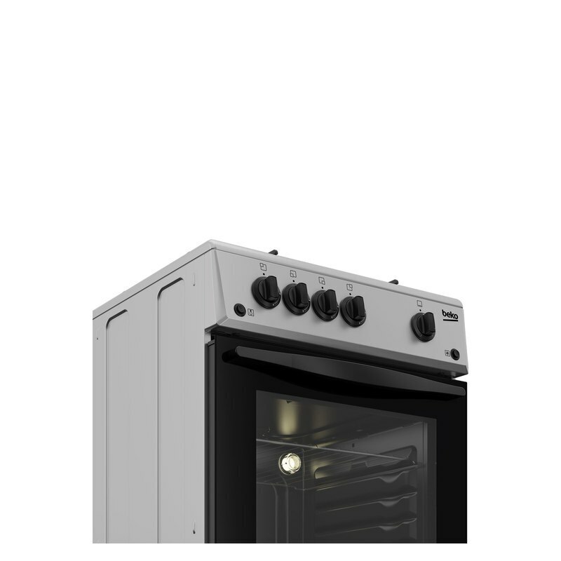 Газовая плита Beko FFSG42012S 50 см Серебристый