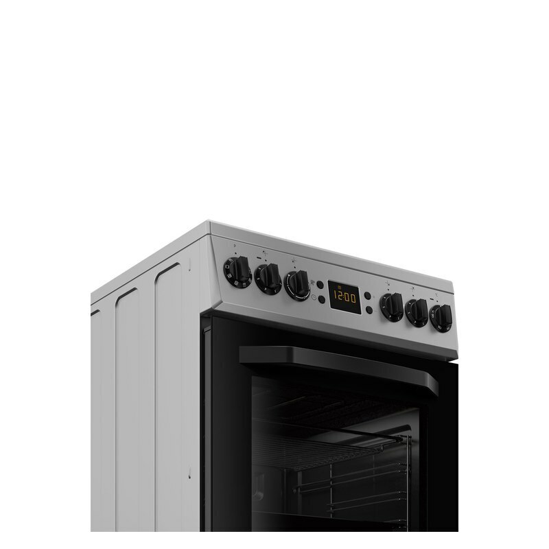 Плита электрическая Beko FFSM57312GSS 50 см Серебристый