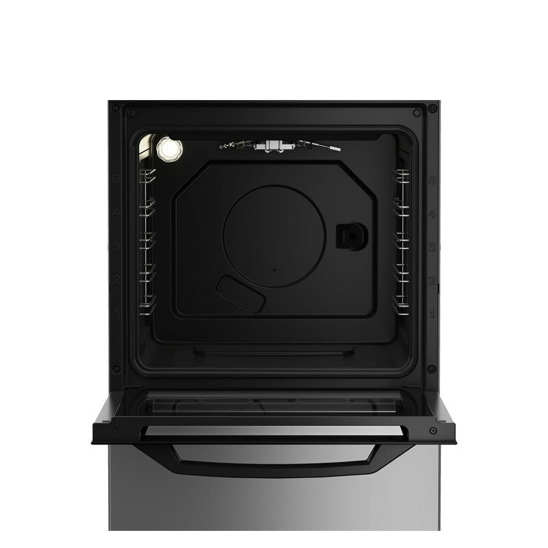 Газовая плита Beko FSGT51138GSS 50 см Серебристый