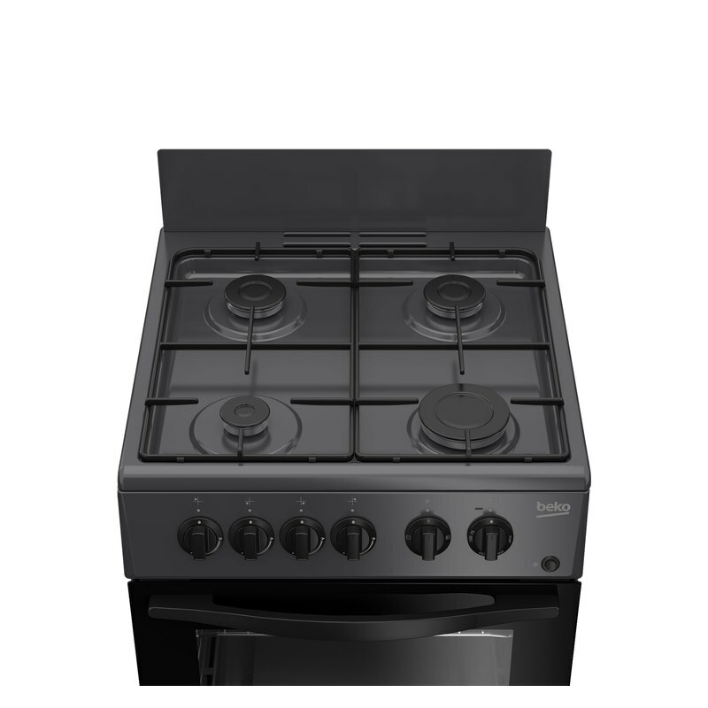 Комбинированная плита Beko FFSS42012A 50 см Антрацит