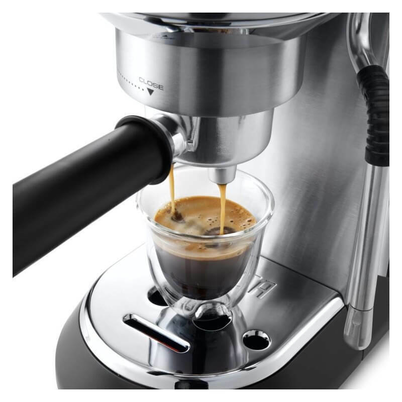 Кофеварка рожковая Delonghi EC 885 M Dedica Arte Металл