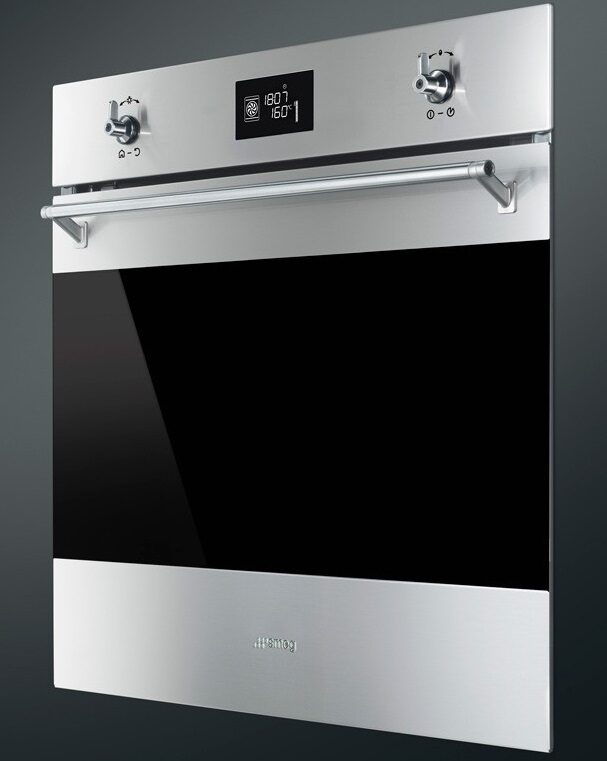 Встраиваемый электрический духовой шкаф Smeg SFP6390XE