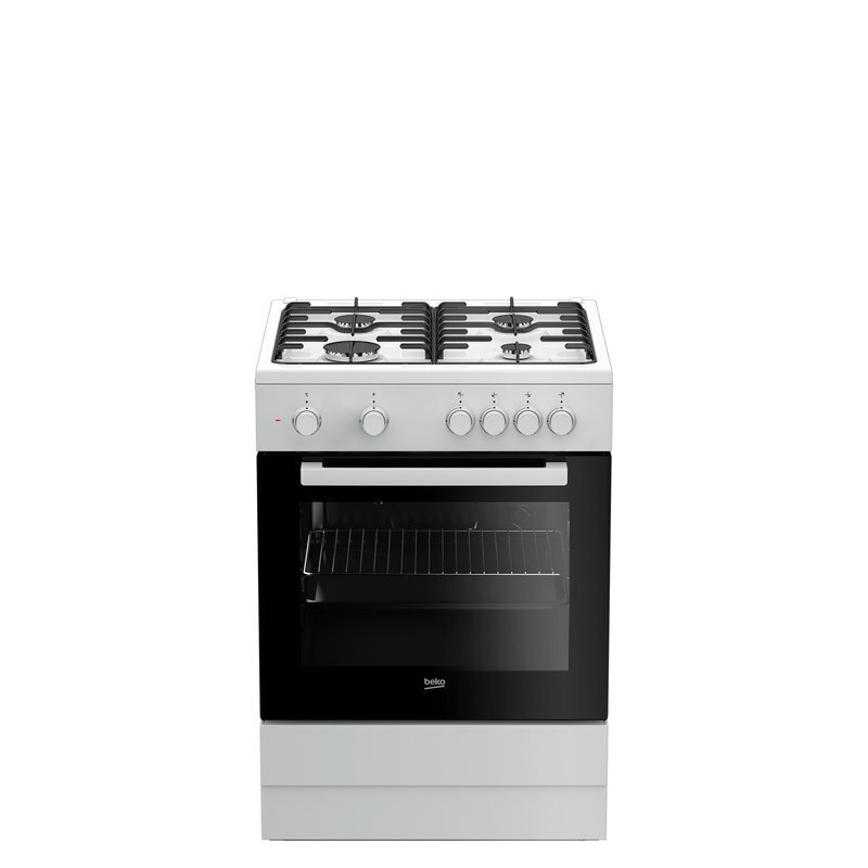 Комбинированная плита Beko FFSS62000W 60 см Белый