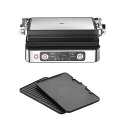 Электрогриль Tefal GC772D30 OptiGrill 2in1 Серебристый