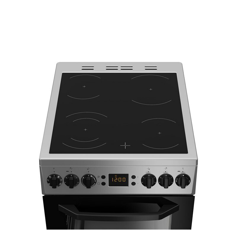 Плита электрическая Beko FFSM57312GSS 50 см Серебристый