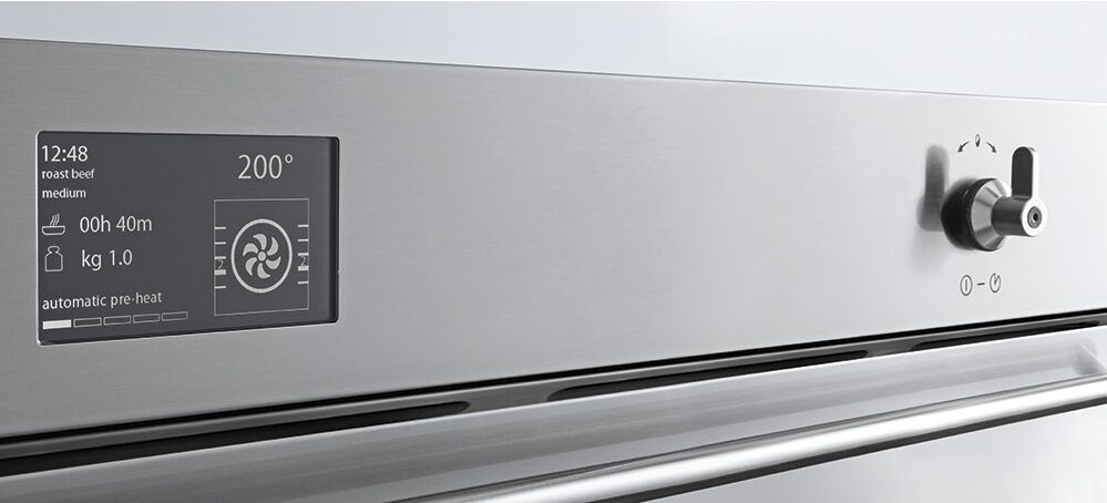 Встраиваемый электрический духовой шкаф Smeg SFP9395X1