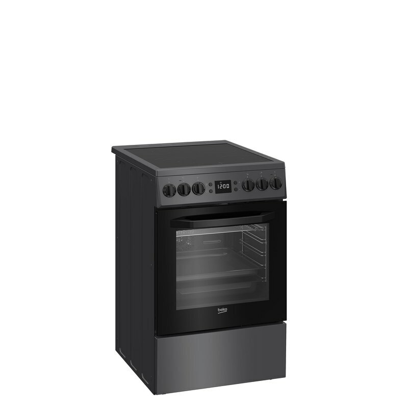 Плита электрическая Beko FFSM57312GAS 50 см Антрацит