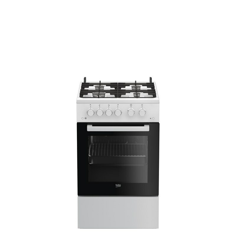Газовая плита Beko FSGT52115GW 50 см Белый