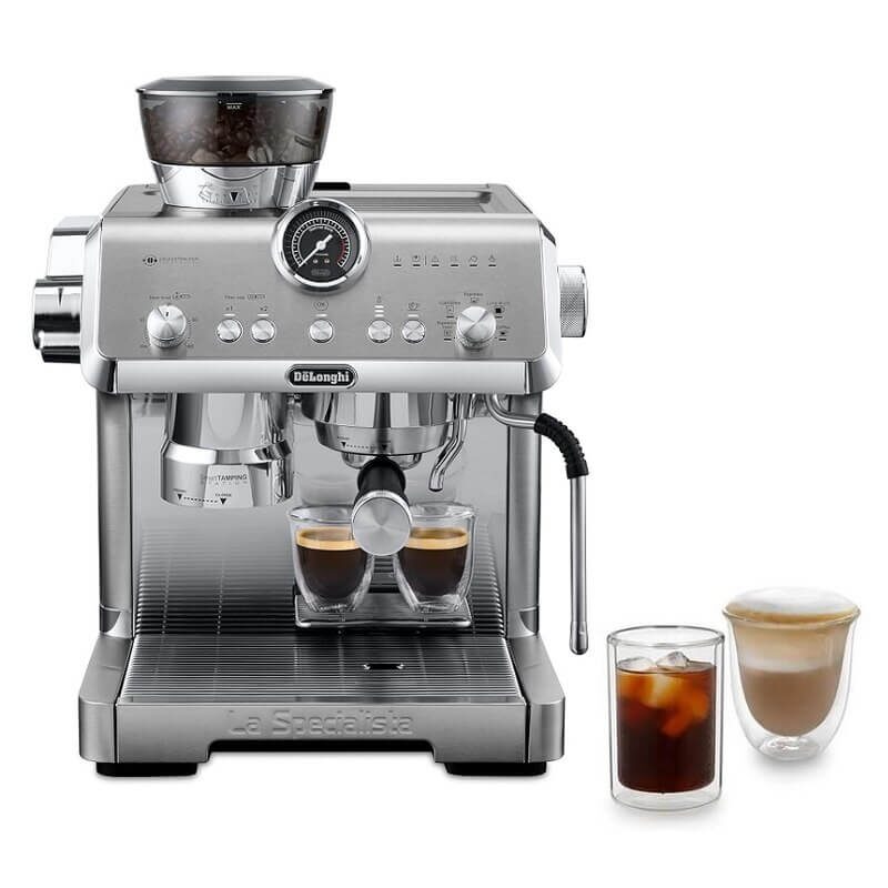Кофеварка рожковая DeLonghi La Specialista Opera EC9555.M серебристый