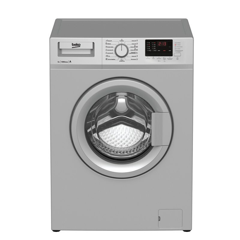 Стиральная машина Beko WRE55P2BSS 42 см Серебристый