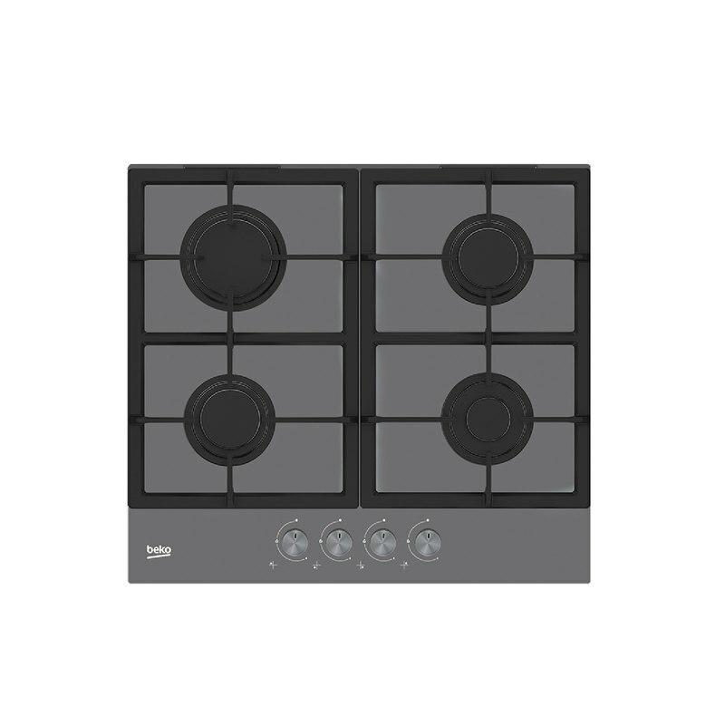 Встраиваемая газовая варочная панель Beko HILG64225SZG 60 см Серый
