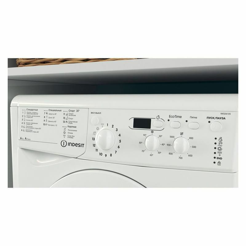 Стиральная машина узкая Indesit IWSD 6105 (CIS).L